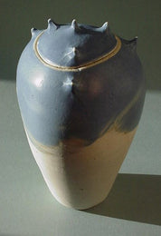 Blue Grey Spike Jar 3 Blue Grey Spike Jar 3 - Skip Bleecker