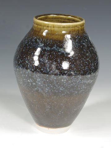 Blue Brown Vase #4 - Skip Bleecker