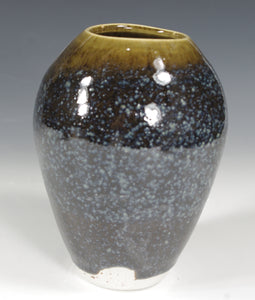 Blue Brown Vase #5 - Skip Bleecker