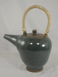 Tea Pot with Bamboo Handle # 2 - Skip Bleecker
