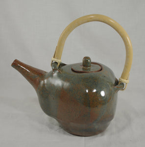 Tea Pot with Bamboo Handle # 8 - Skip Bleecker