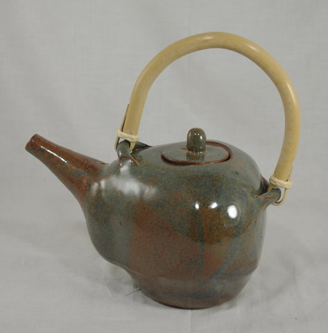 Tea Pot with Bamboo Handle # 8 - Skip Bleecker