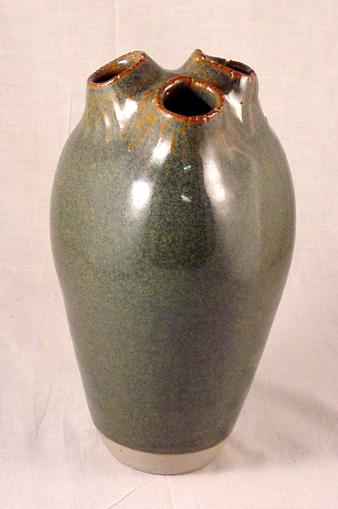 Three Hole Vase #3 - Skip Bleecker
