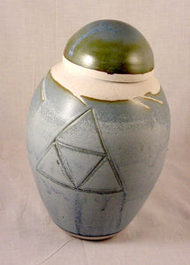Light Blue Porcelain Jar - Skip Bleecker
